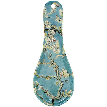 Van Gogh Almond Blossom Spoon Rest Melamine Blue