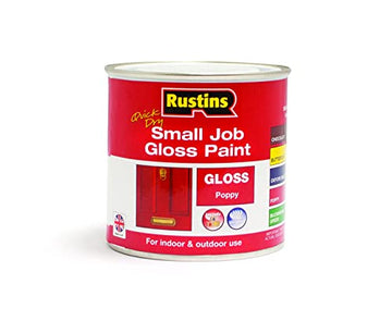 250ml Rustins Quick Dry Poppy Gloss Paint