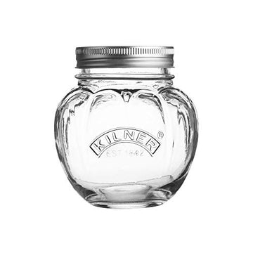 Kilner 400ml Screw Top Tomato Shaped Glass Storage Jar