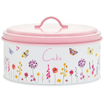 Butterfly Garden Pink Floral Cake Storage