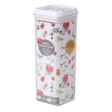 1.9L Large Plastic Airtight Food Canister