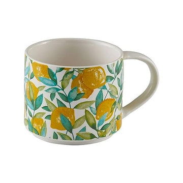 Price & Kensington 350ml Lemon Trail Design Coffee Mug