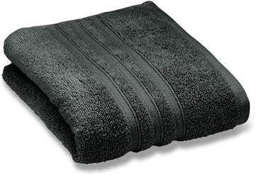 Catherine Lansfield Zero Twist Hand Towel - Charcoal Grey