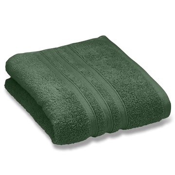 Catherine Lansfield Zero Twist Bath Towel - Dark Green