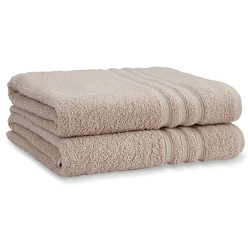 Catherine Lansfield Zero Twist Bath Towel - Natural