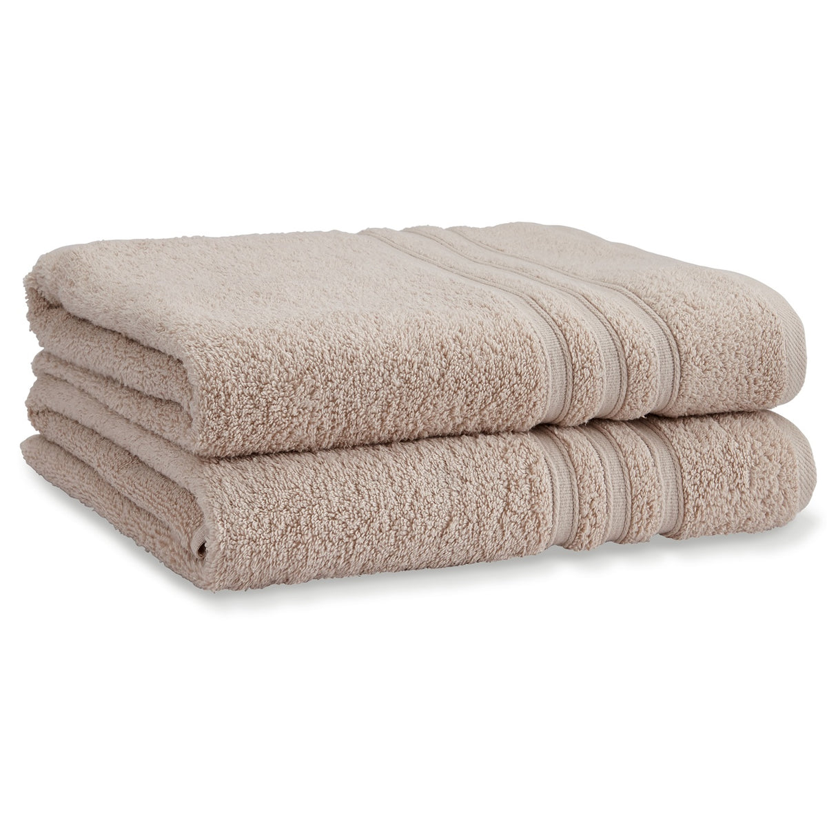 Catherine Lansfield Zero Twist Bath Sheet Towel - Natural
