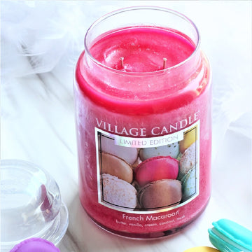 26oz Village Candle French Macaron