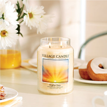 26oz Village Candle Brighter Days