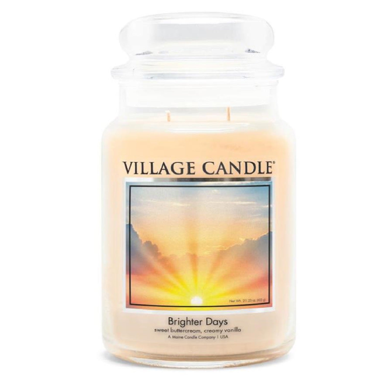 26oz Village Candle Brighter Days