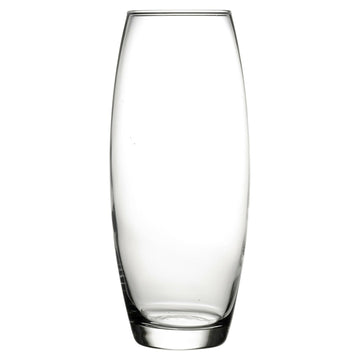 Pasabahce Flora 26cm Clear Glass Conical Vase