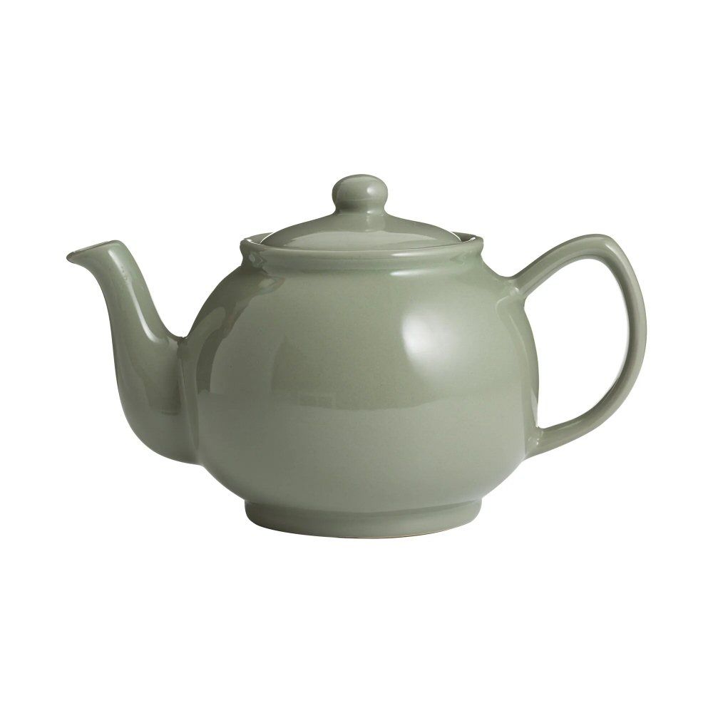 450ml Sage Green Stoneware Teapot