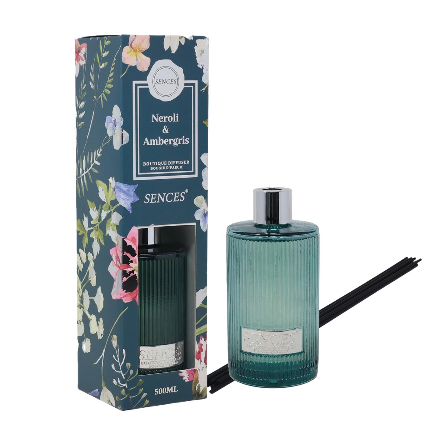 Baltus Reed Diffuser 500ml Sences Ribbed Neroli & Ambergris