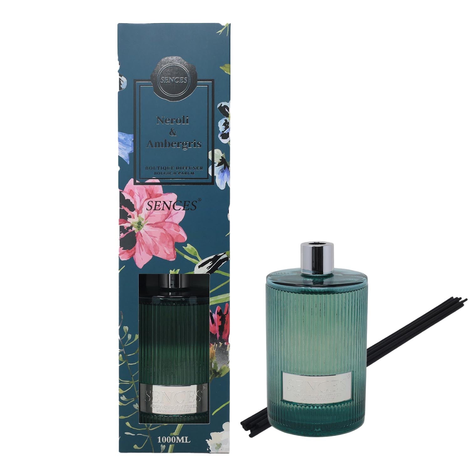 Baltus Reed Diffuser 1000ml Sences Ribbed Neroli & Ambergris