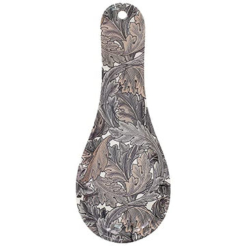 William Morris Acanthus Brown Victorian Spoon Rest