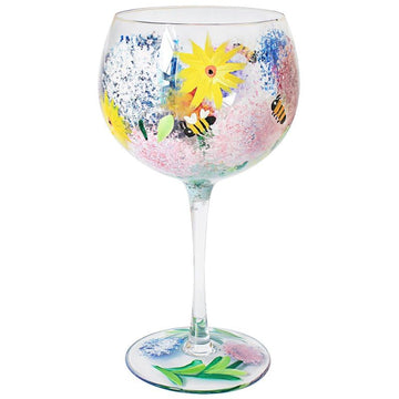 Alliums & Bees Gin Cocktail Balloon Copa Glass
