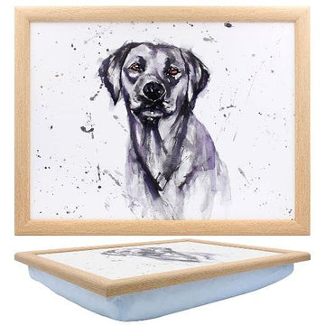 Labrador Dog Lap Tray Serving Laptop