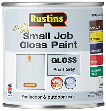 250ml Rustins Quick Dry Pearl Grey Gloss Paint