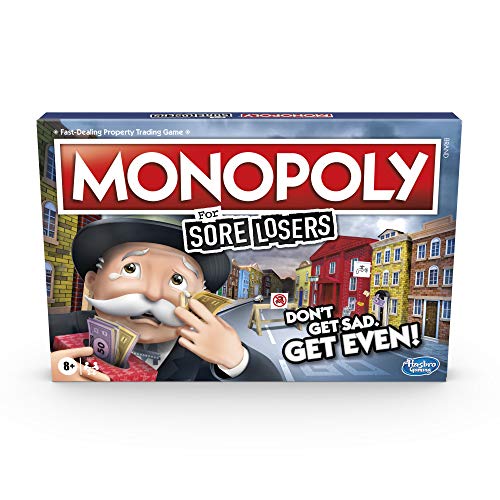 Monopoly for Sore Losers Board Game for Ages 8 and Up