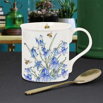 Bee-tanical Bluebells Flower Mug 250ml Cup