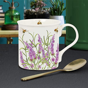 Bee-tanical Lavender Flower Mug 250ml Cup