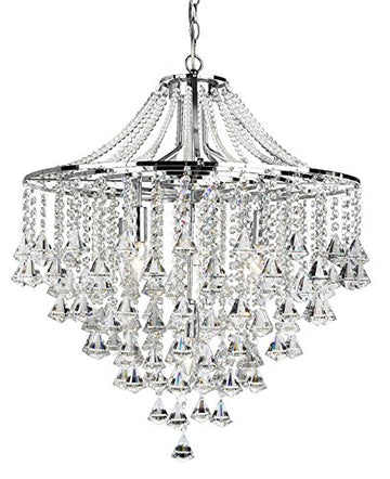 Dorchester 5 Lights Chrome Chandelier