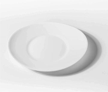 Prometeo 22cm White Oval Dessert Side Plate Food Serving Plate