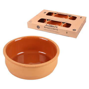 6Pcs Terracotta Clay Ramekin Set