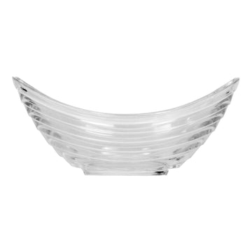 Set of 2 Clear Glass Sweets-Dessert Ice Cream Serving Bowl