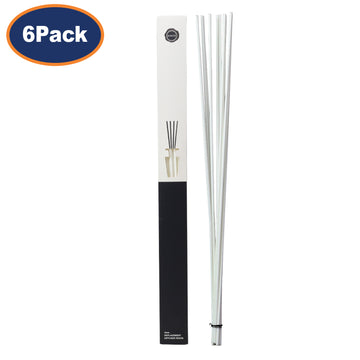 48pcs Baltus Reed Sticks Replacement Scented Oil Diffuser White 4mm 55cm Long