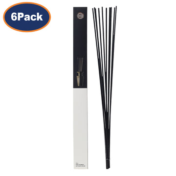 48pcs Baltus Reed Sticks Replacement Scented Oil Diffuser Black 4mm 55cm Long