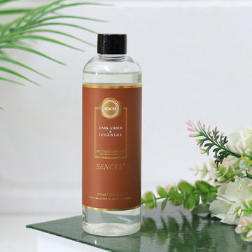Baltus 300ml Sences Dark Amber & Ginger Lily Reed Diffuser Oil Refill