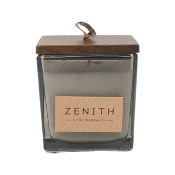 Zenith Series 220g Sences Scented Candle Jar Bergamot & Wood