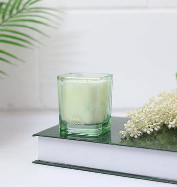 Baltus Jade Series 190g Sences Scented Candle Jar Bamboo Lemongrass