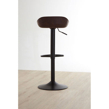 2 Pieces Dalston Mocha Adjustable Bar Stool