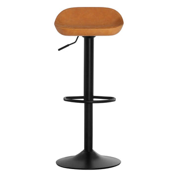 2 Pieces Dalston Camel Adjustable Bar Stool