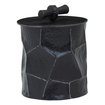 Azola Large Trinket Box in Black & Gold