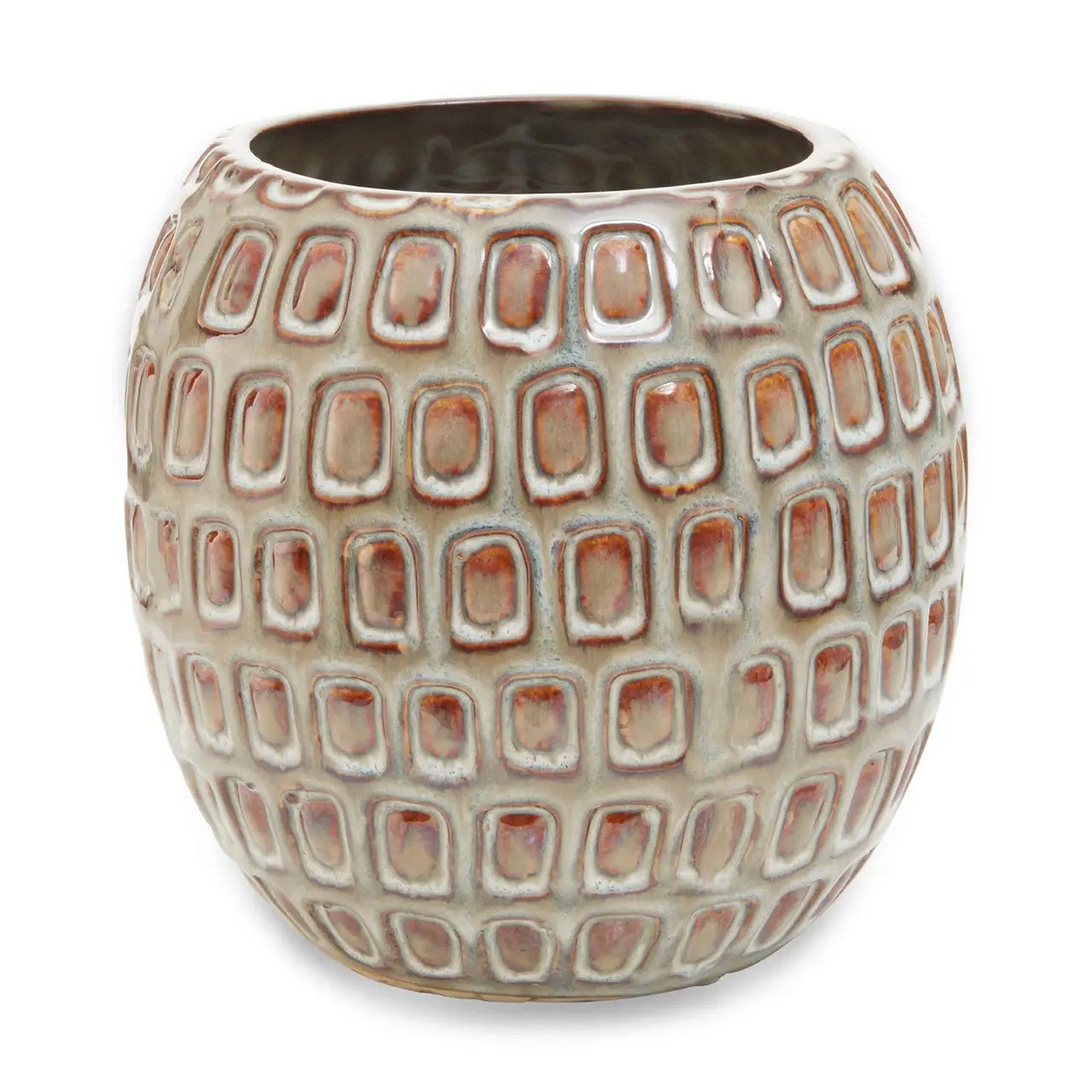 Yara Cream Small Ceramic Planter