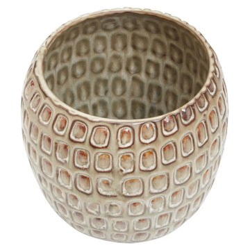 Yara Cream Large Ceramic Planter