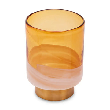 Gloria Small Amber Vase