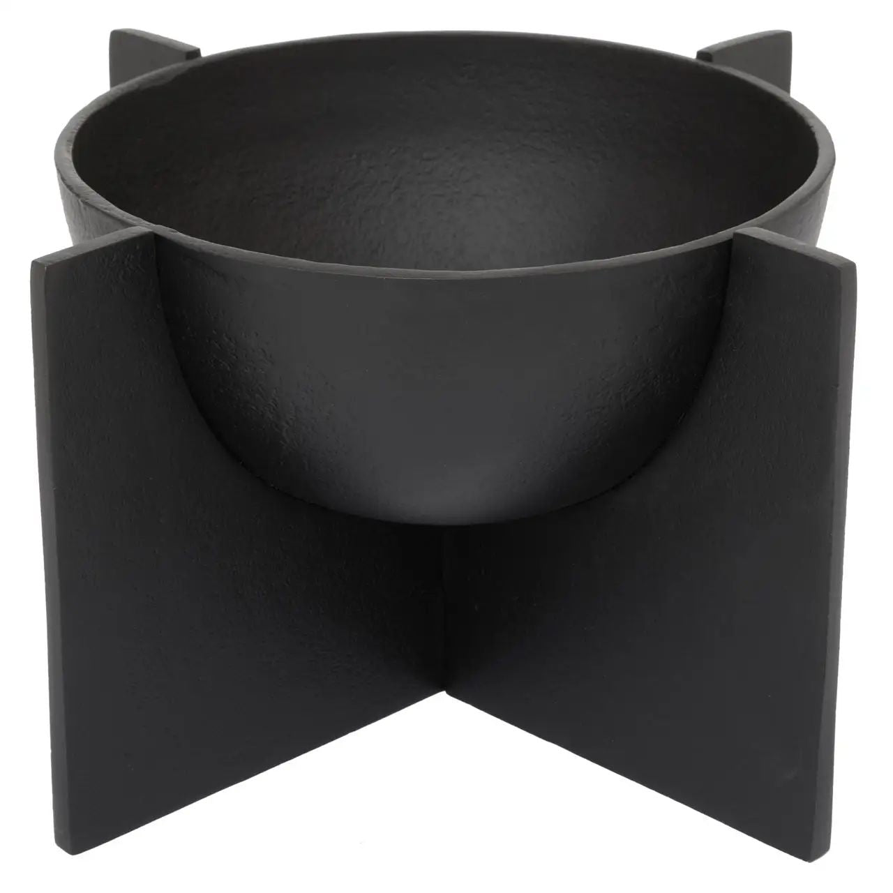 Halix Matte Black Finish Bowl