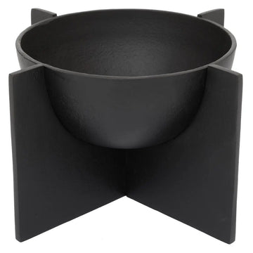 Halix Matte Black Finish Bowl