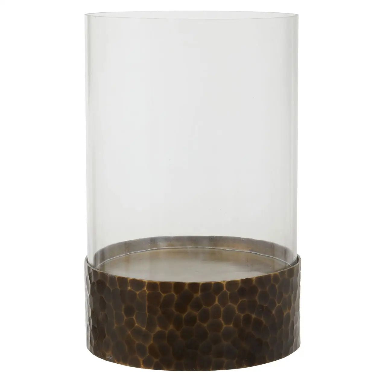 Azola Large Antique Gold Candle Holder