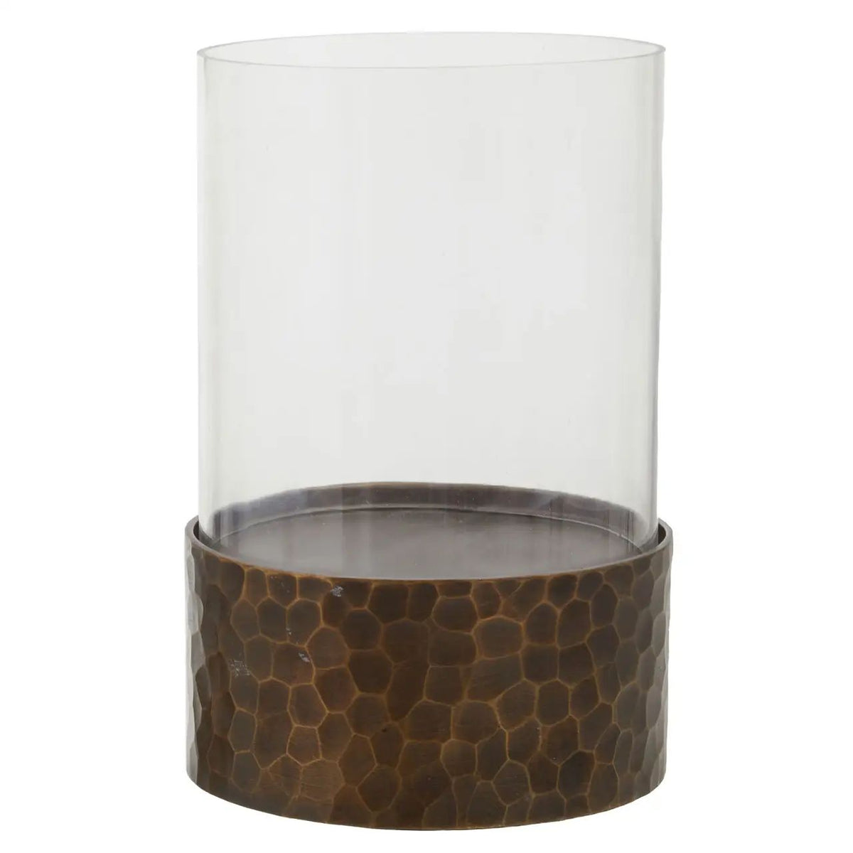 Azola Small Antique Gold Candle Holder