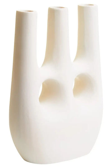 Halix Large Cream Vase