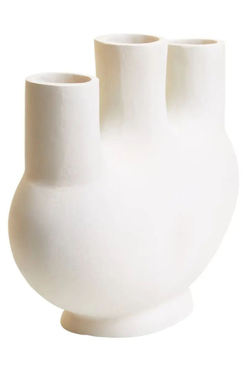 Halix Small Cream Vase
