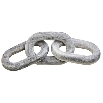 Mason Grey Marble Three Link Chain