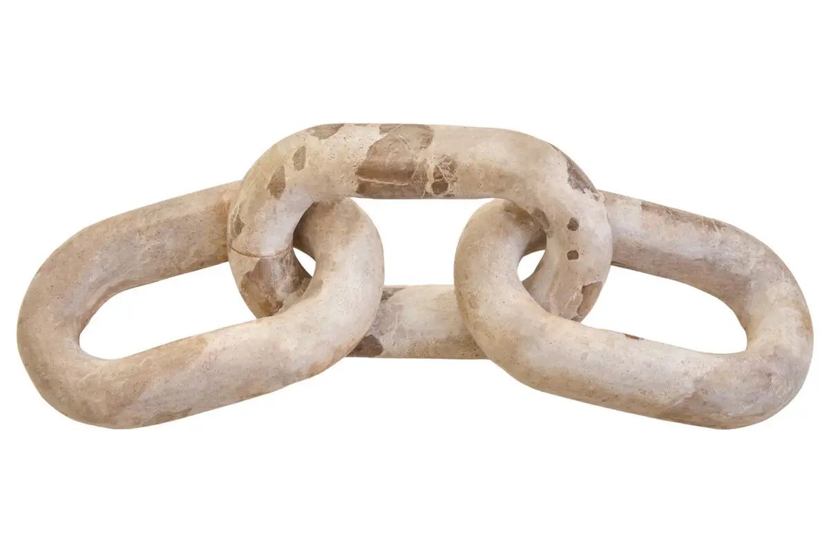 Santoro Chocolate Marble Three Link Chain