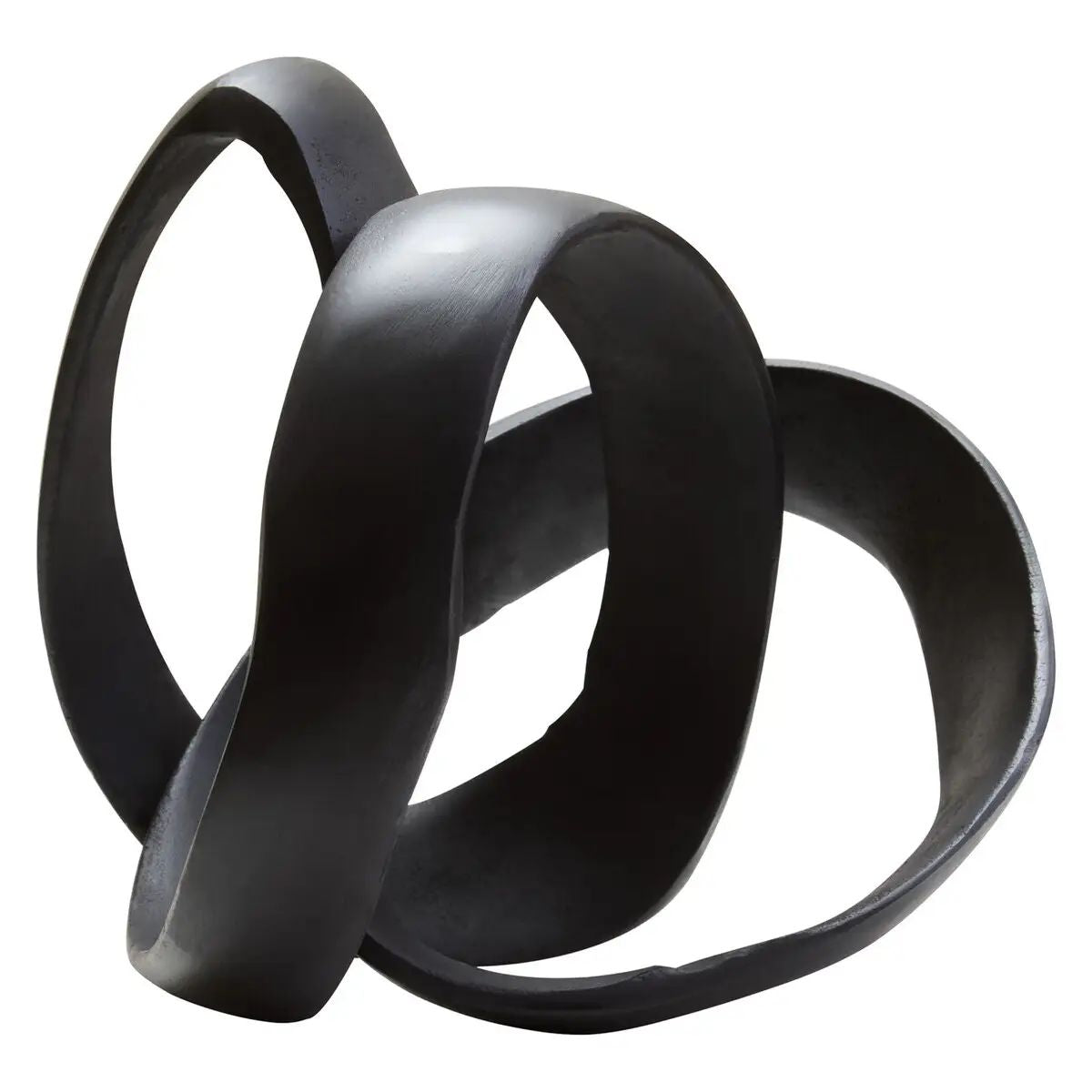 Parno Matte Black Nickel Finish Knot Sculpture
