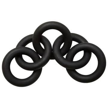 Kairo Black 5 Link Wood Chain Sculpture