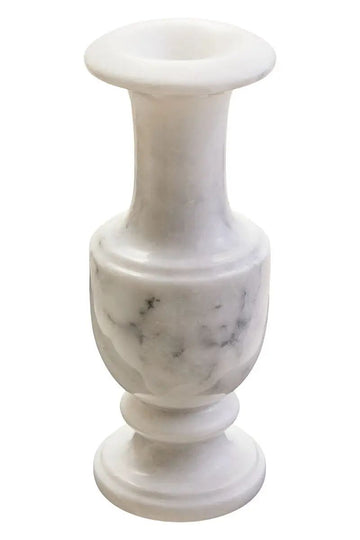 Zovo White Marble Vase